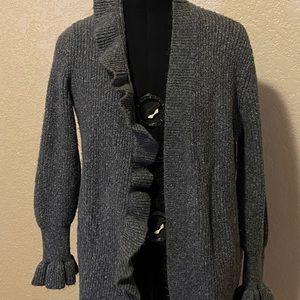 Hinge Cardigan size Large Grey